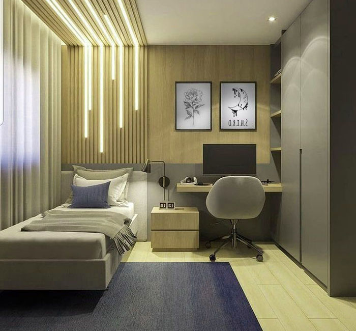 Thiết kế nội thất cho phòng ngủ nhỏ